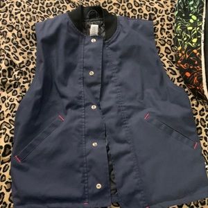Dark Blue Winter Vest